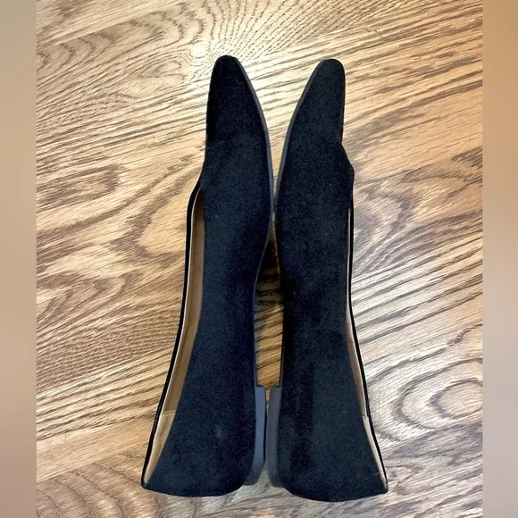 H&M / Black Flats / Suede / US 38 / 7 - Picture 2 of 5